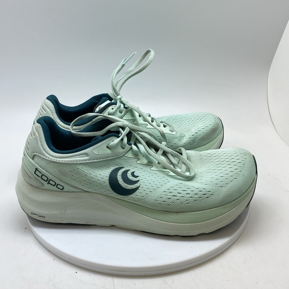 Topo Athletic Sneakers Womens 10.5 Phantom 3 Mint Running Athletic Gym Shoes